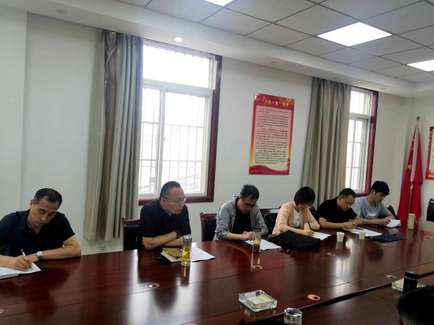 陜儲糧集團對咸陽庫、楊凌庫、扶風(fēng)庫等開展安全生產(chǎn)工作專項檢查及區(qū)域夏糧生產(chǎn)質(zhì)量情況調(diào)查