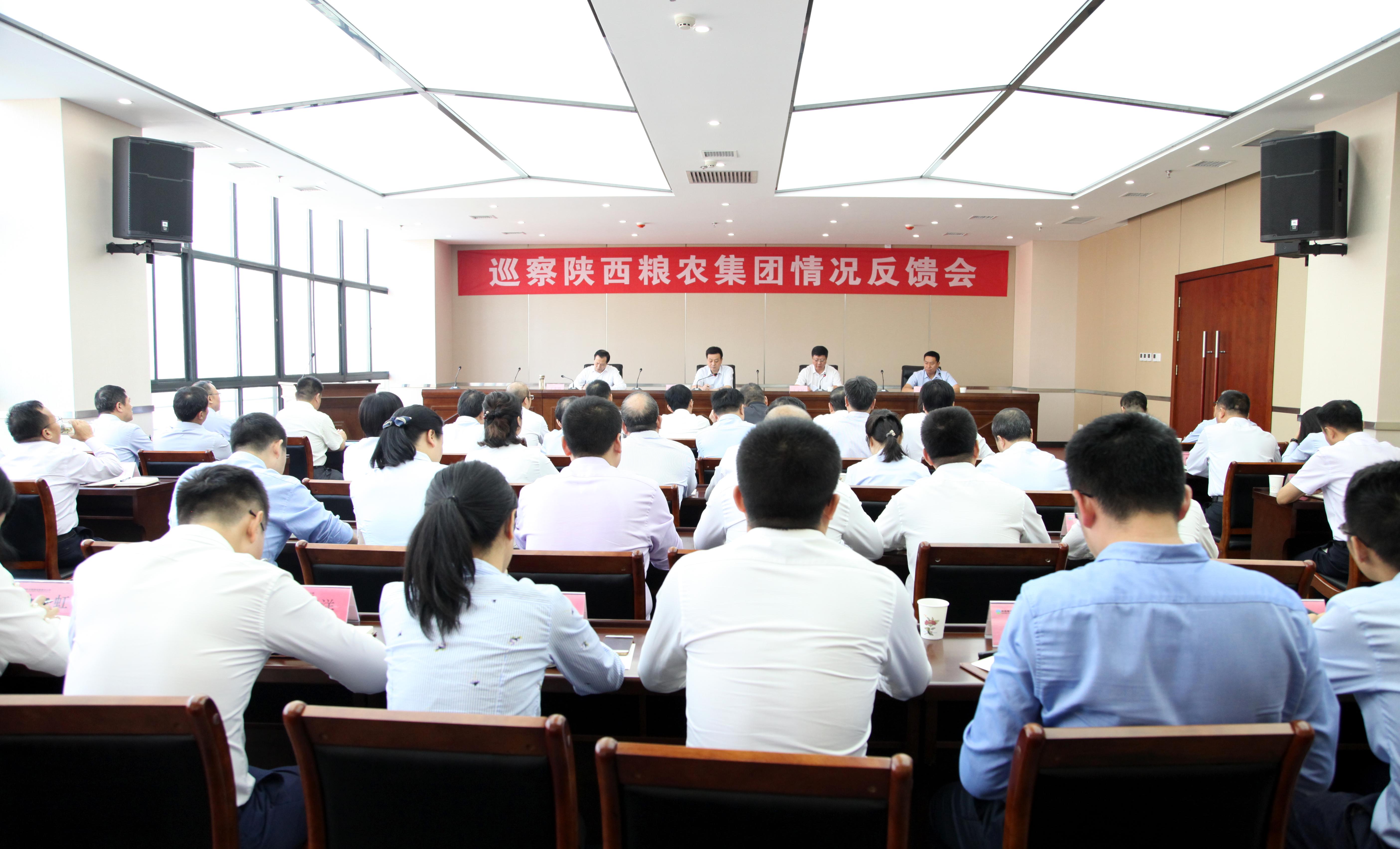 省國資委黨委第二巡察組召開巡察糧農(nóng)集團(tuán)情況反饋會