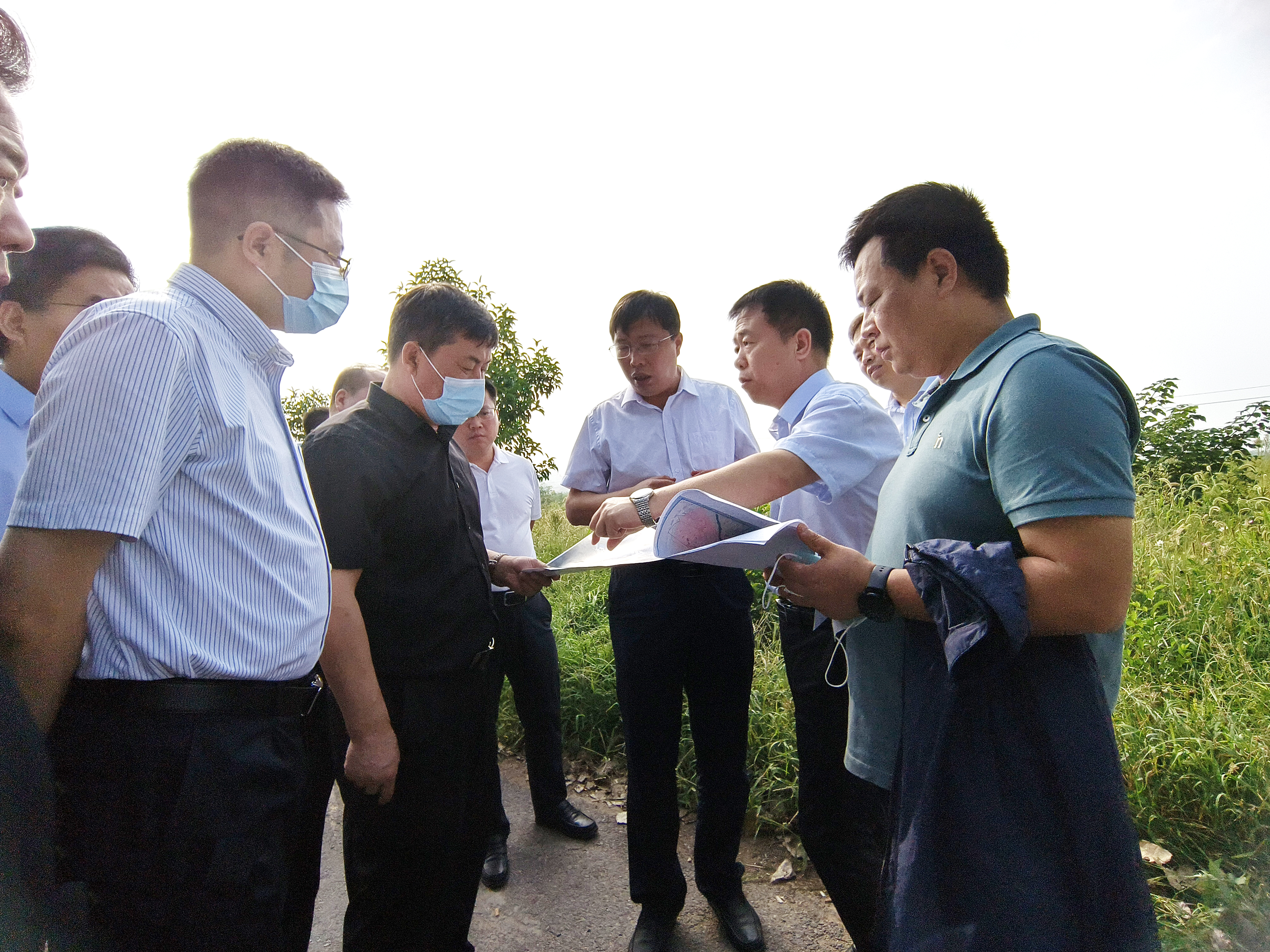食品控股集團(tuán)：灞橋區(qū)區(qū)委書記苗志忠調(diào)研糧農(nóng)食品綜合加工園區(qū)項目